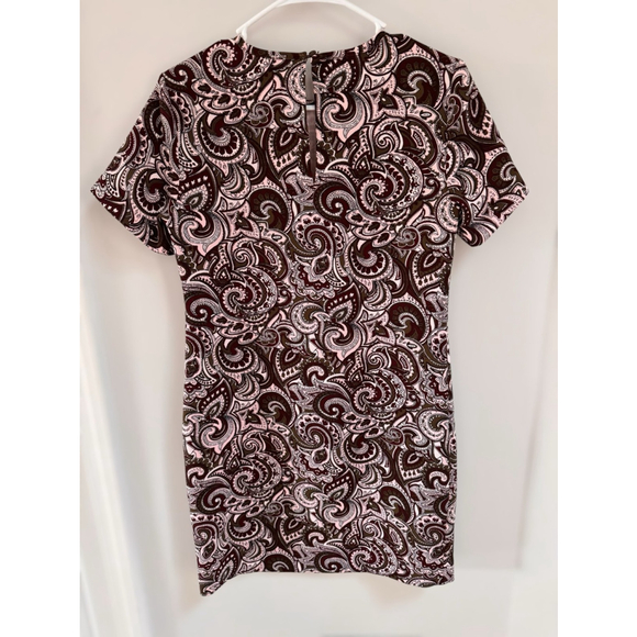 MICHAEL KORS Women's Duffle Dress Paisley Crepe Print - Picture 3 of 4